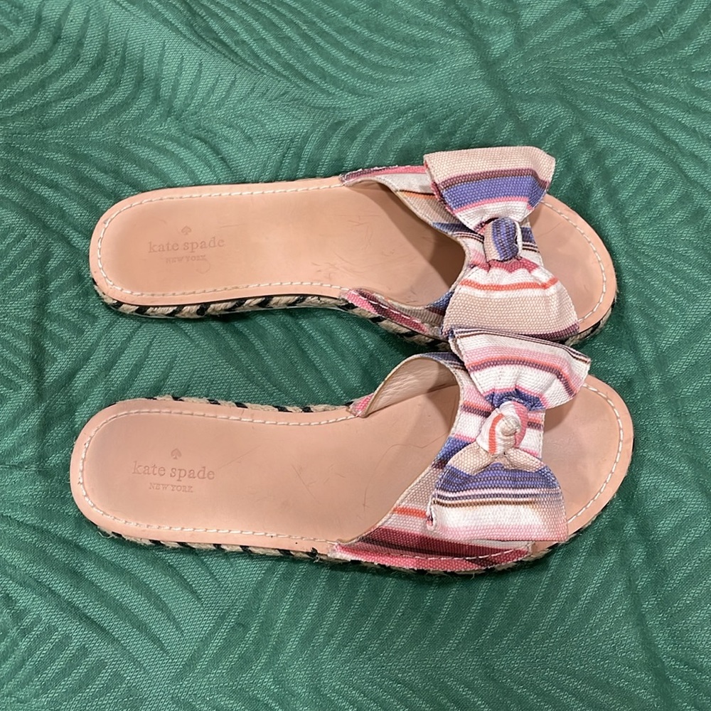 Kate Spade Idalah Multi Color Slides - image 3
